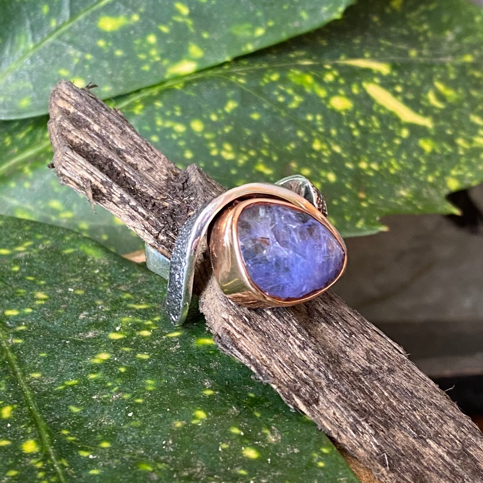 Tanzanite stone ring hotsell
